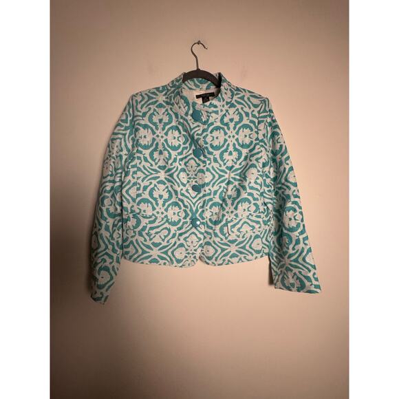 Style & Co Women’s Light Blue Blazer size 12P - Picture 1 of 7